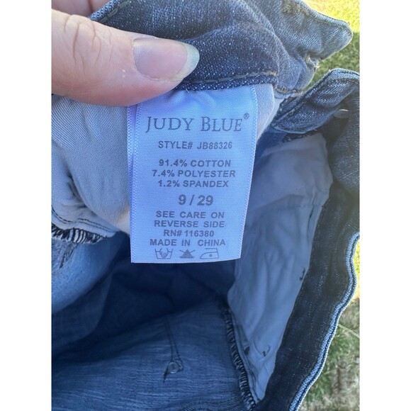Judy Blue Medium Wash Skinny Jeans Size 9 – Stretchy, Bootie-Friendly, Wardrobe - Picture 5 of 6